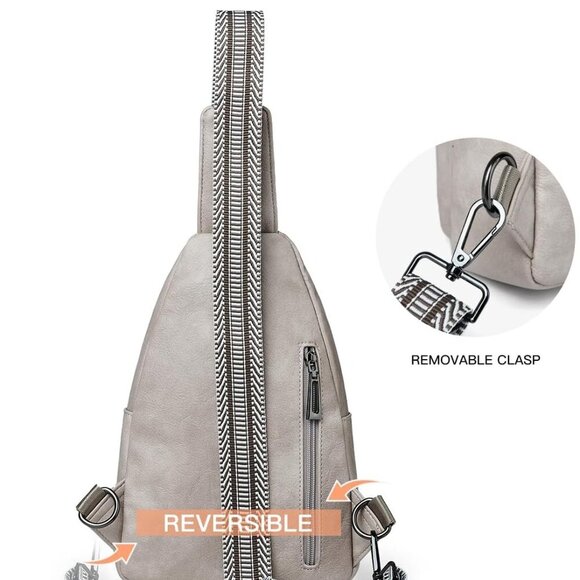 7L Sling Bag For Women Men Crossbody Shoulder Tote Blet Bags Backpack Fanny Pack - Picture 7 of 9